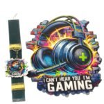 Πασχαλινή λαμπάδα gaming με πλάτη