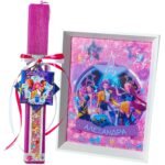 Σετ πασχαλινή λαμπάδα K-Pop με μπρελόκ και κορνίζα με το όνομα