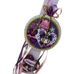 Πασχαλινή λαμπάδα Kuromi με όνομα - Image 4