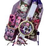 Πασχαλινή λαμπάδα σετ Kuromi με όνομα - Image 5