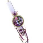 Πασχαλινή λαμπάδα Kuromi με όνομα - Image 2