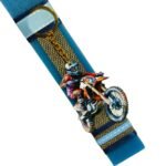 Πασχαλινή λαμπάδα για αγόρι - motocross με μπρελόκ μηχανή - Image 4