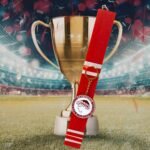 Λαμπάδα ποδοσφαίρου Ολυμπιακός με μπρελόκ πλεξιγκλάς - Image 3