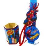 Σετ πασχαλινή λαμπάδα με το αγόρι - αράχνη - Image 7