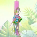 Πασχαλινή λαμπάδα με Stitch - Image 4