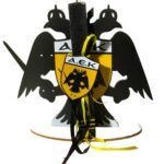 Λαμπάδα ΑΕΚ με πλάτη