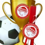 Λαμπάδα Ολυμπιακός με πλάτη - Image 2