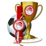 Λαμπάδα Ολυμπιακός με πλάτη