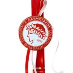 Λαμπάδα Ολυμπιακός με πλάτη - Image 3