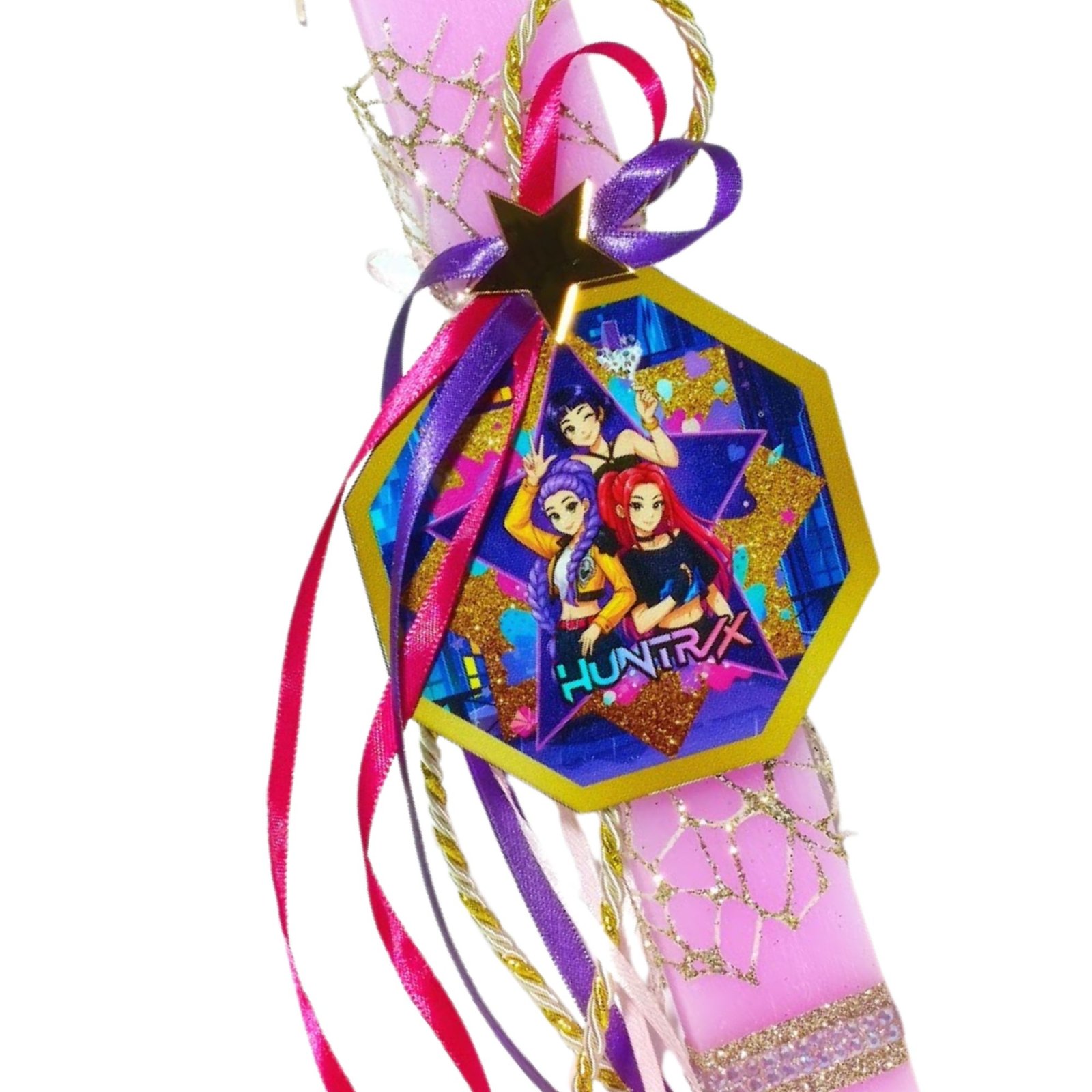 λαμπάδα k-pop huntrix (13) Λαμπάδα K-Pop - Image 1