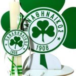 Λαμπάδα Παναθηναϊκός με πλάτη - Image 4