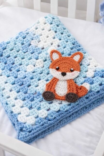 Βρεφική κουβερτούλα με ζωακι