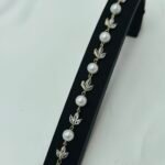 ” POLLY ” Νυφικό βραχιόλι με πέρλες σε χρυσό