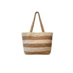 Big raffia summer bag