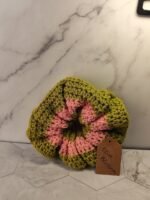 Olive Blossom Scrunchie - Image 4