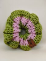Olive Blossom Scrunchie