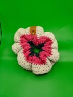 Pink Camellia Scrunchie - Image 4