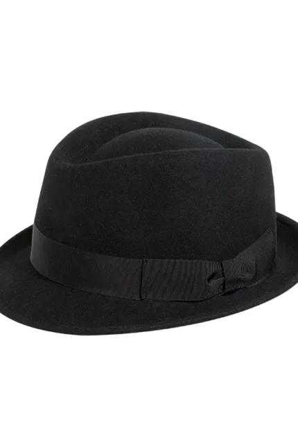 Ανδρικό καπέλο Aurelie Καβουράκι | Karfil Hats Black Capelo