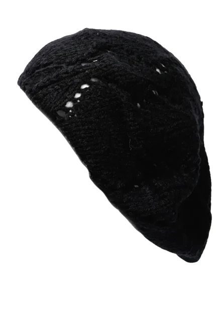 Ανδρικό καπέλο Bonna Γαλλικός Μπερέ | Karfil Hats Black Capelo