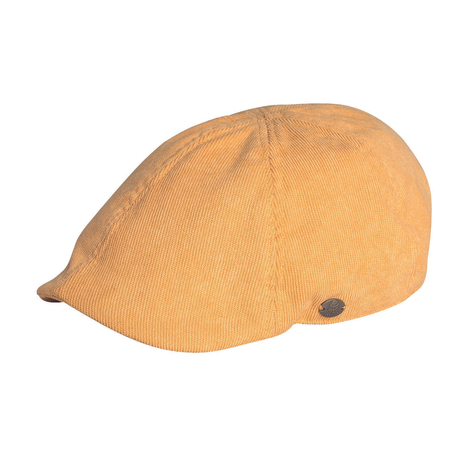 Corduroy-Duckbill-Τραγιάσκα-Karfil-Hats-Brown Ανδρικό καπέλο Corduroy Duckbill Τραγιάσκα | Karfil Hats Brown Capelo