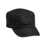 Ανδρικό καπέλο Denim Castro Τζόκεϊ | Karfil Hats Black Capelo