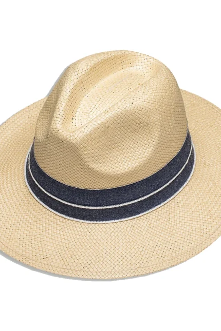 Ανδρικό καπέλο Denim Stripe Cattleman Ρεπούμπλικα | Karfil Hats Natural Capelo