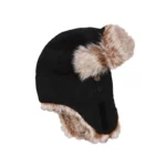 Γυναικείο καπέλο Fouty Eskimo Σκούφος | Karfil Hats Black Capelo