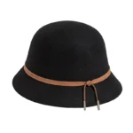 Γυναικείο καπέλο Geller Στρογγυλό Καπέλο | Karfil Hat Black Capelo