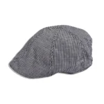 Ανδρικό καπέλο Herry Duckbill Τραγιάσκα | Karfil Hats Black Capelo