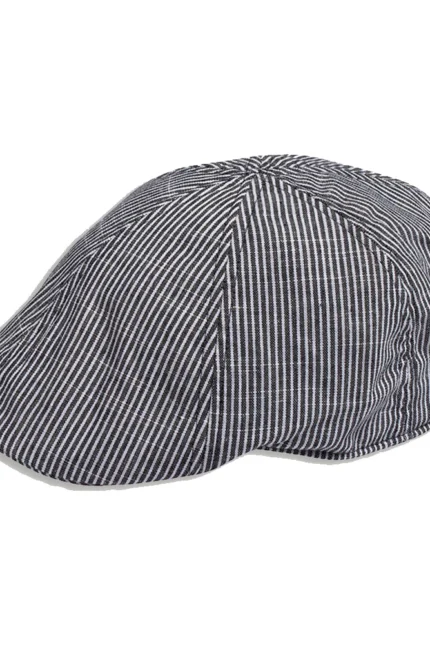 Ανδρικό καπέλο Herry Duckbill Τραγιάσκα | Karfil Hats Black Capelo
