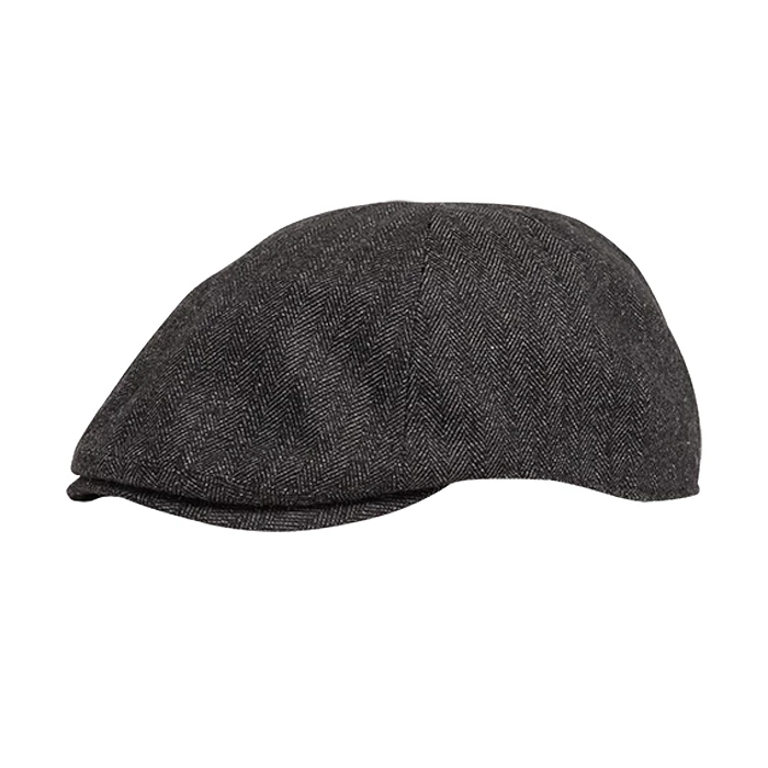 Hoggan-Τραγιάσκα-Karfil-Hats-Black Ανδρικό καπέλο Hoggan Τραγιάσκα | Karfil Hats Black Capelo