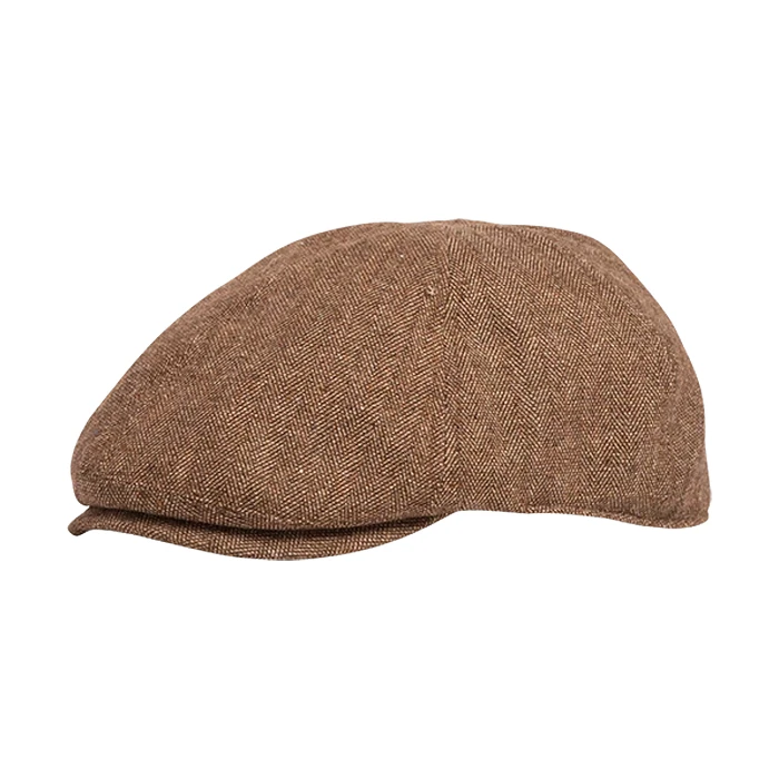 Hoggan-Τραγιάσκα-Karfil-Hats-Brown Ανδρικό καπέλο Hoggan Τραγιάσκα | Karfil Hats Brown Capelo