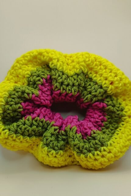 Tropical Bloom Scrunchie