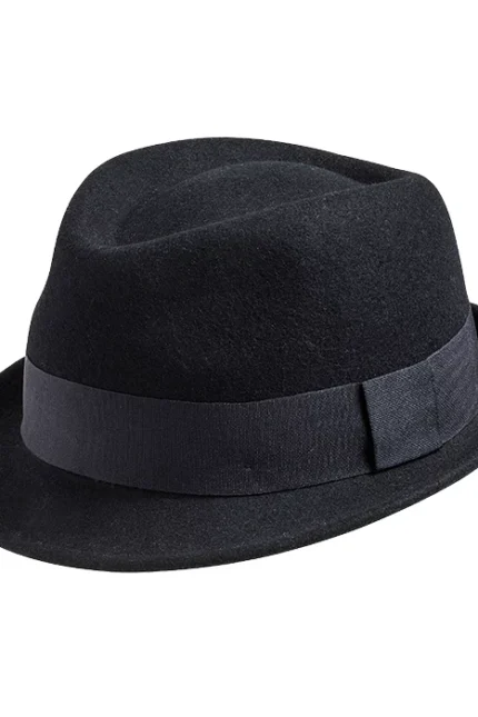 Ανδρικό καπέλο Jianni Καβουράκι | Karfil Hats Black Capelo