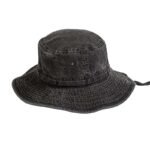 Ανδρικό καπέλο Jungle Στρογγυλό Καπέλο | Karfil Hats Black Capelo