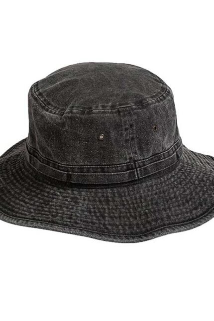 Ανδρικό καπέλο Jungle Στρογγυλό Καπέλο | Karfil Hats Black Capelo