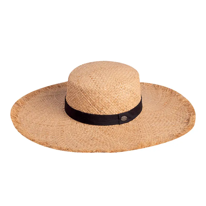Morticia-Raffia-Καπέλο-Ηλιου-Karfil-Hats-Black Γυναικείο καπέλο ήλιου Morticia Raffia Καπέλο ‘Ηλιου | Karfil Hats Black Capelo
