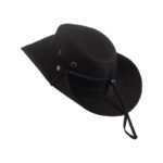 Ανδρικό καπέλο Safari Καουμπόι | Κarfil Hats Black Capelo