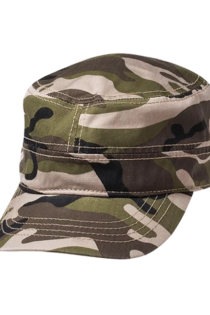 Ανδρικό καπέλο Sergeant Στρατιωτικό Τζόκεϊ | Karfil Hats Army Beige Capelo