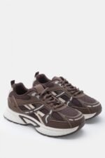 Γυναικεία sneakers Sneakers σε Συνδυασμό Χρωμάτων – Καφέ Σκούρο LUIGI – εικόνα 3