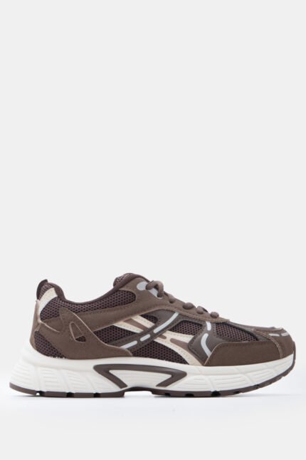 Γυναικεία sneakers Sneakers σε Συνδυασμό Χρωμάτων – Καφέ Σκούρο LUIGI