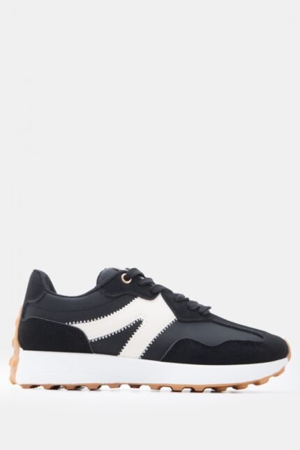 Γυναικεία sneakers Sneakers σε Συνδυασμό Χρωμάτων – Μαύρο LUIGI – εικόνα 2
