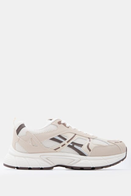 Γυναικεία sneakers Sneakers σε Συνδυασμό Χρωμάτων – Μπεζ LUIGI