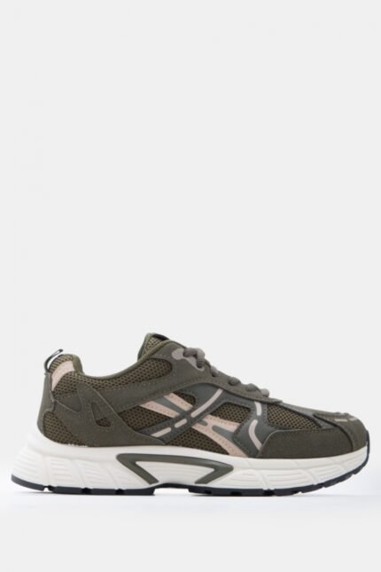 Γυναικεία sneakers Sneakers σε Συνδυασμό Χρωμάτων – Χακί LUIGI – εικόνα 2