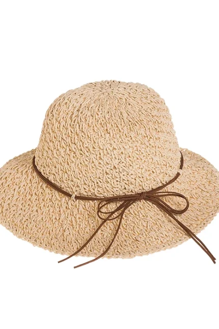 Γυναικείο καπέλο Sofity Στρογγυλό Καπέλο | Karfil Hats Beige Capelo