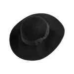 Γυναικείο καπέλο Tarly Στρογγυλό Καπέλο | Karfil Hats Black Capelo