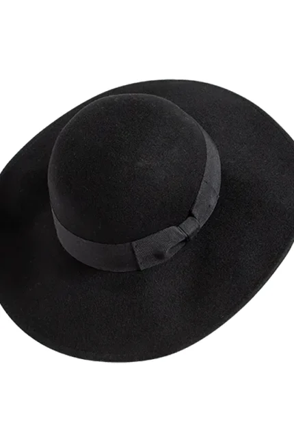 Γυναικείο καπέλο Tarly Στρογγυλό Καπέλο | Karfil Hats Black Capelo