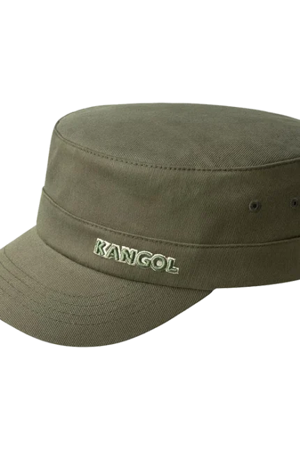 Ανδρικό καπέλο Twill Army Τζόκεϊ | Kangol Army Green Capelo