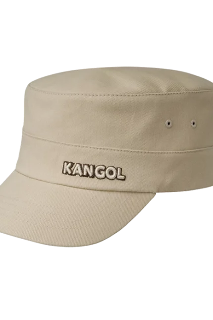 Ανδρικό καπέλο Twill Army Τζόκεϊ | Kangol Beige Capelo