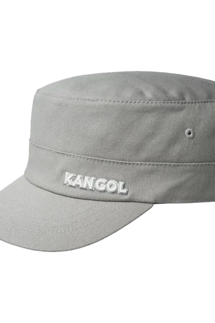Ανδρικό καπέλο Twill Army Τζόκεϊ | Kangol Silver Capelo